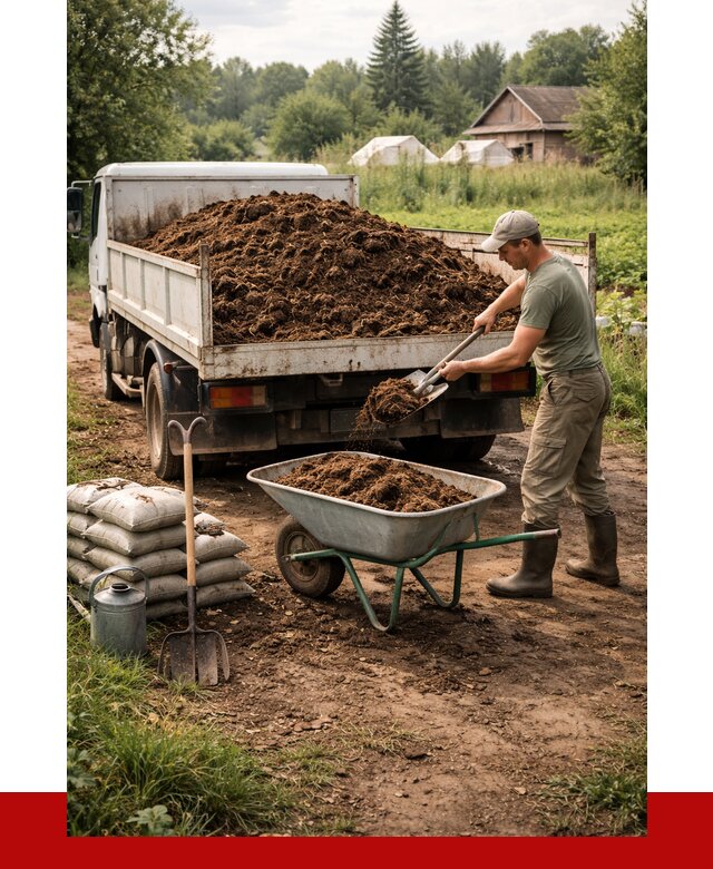 Купить коровий навоз с доставкой в Елабуге от 1823 р. | ПРОНЕРУДЛбг