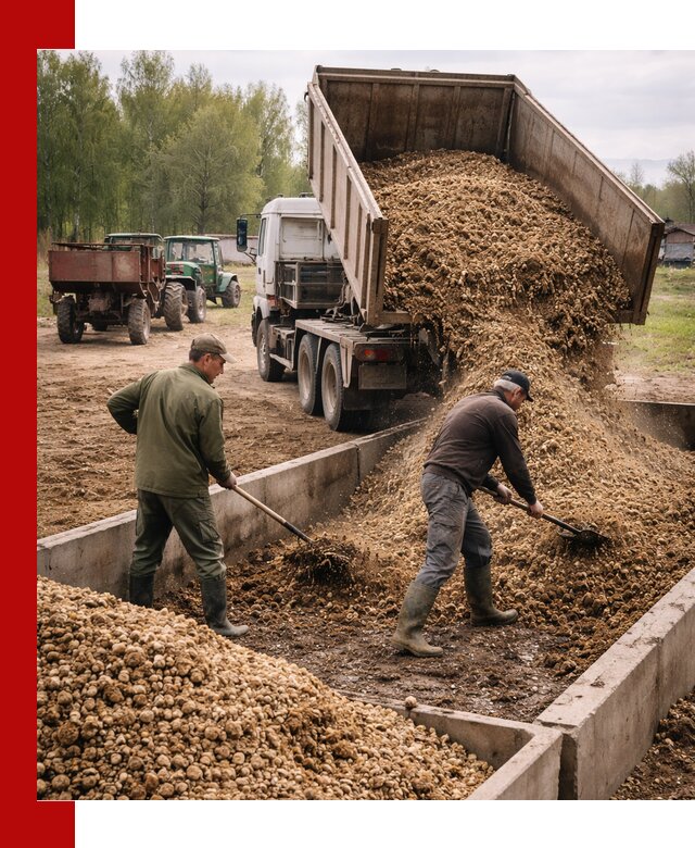 Куриный помет с доставкой в Елабуге оптом и в розницу