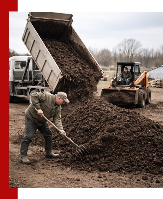 Доставка и продажа перегноя в Елабуге быстро и дешево