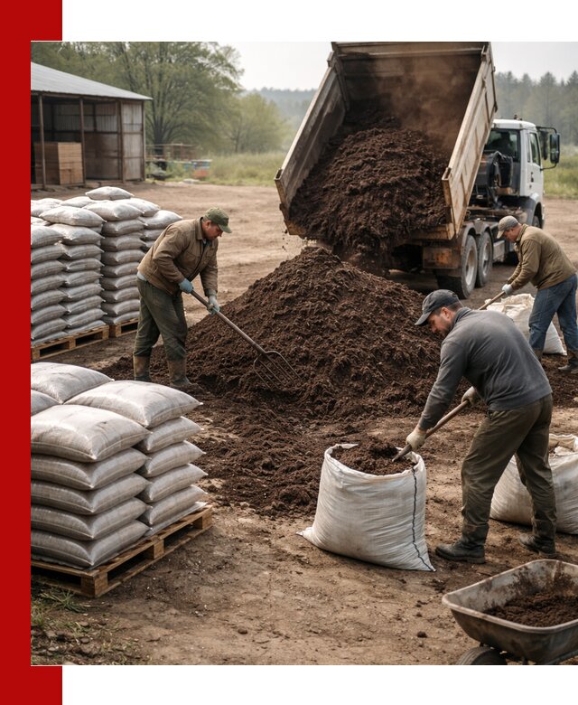 Доставка компоста оптом и в розницу в Елабуге