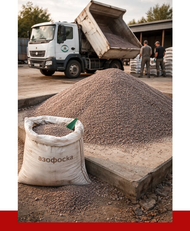 Купить азофоска в Елабуге с доставкой от 1215 р. за куб | ПРОНЕРУДЛбг