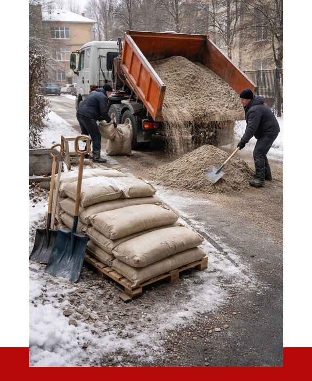 Противогололедные материалы оптом в Елабуге от 4254 р. | ПРОНЕРУДЛбг
