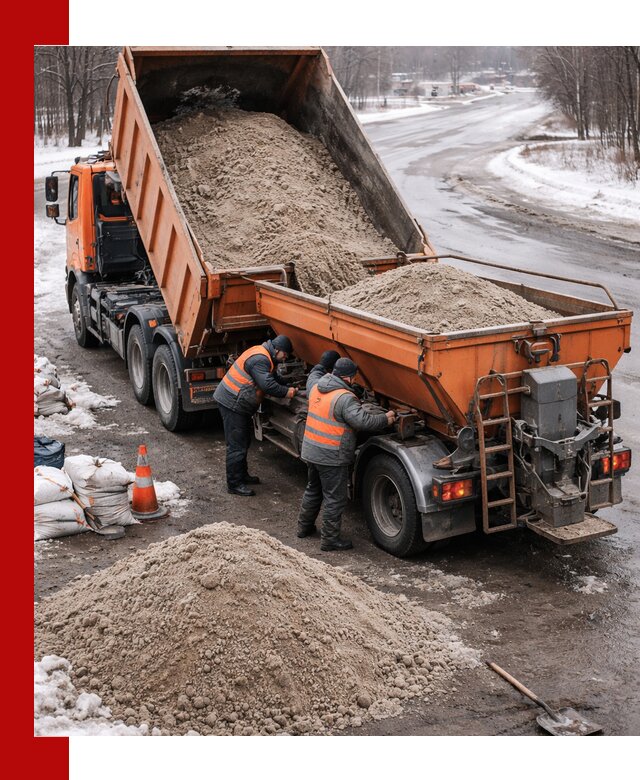 Поставка и вывоз пескосоля в Елабуге оптом и в розницу