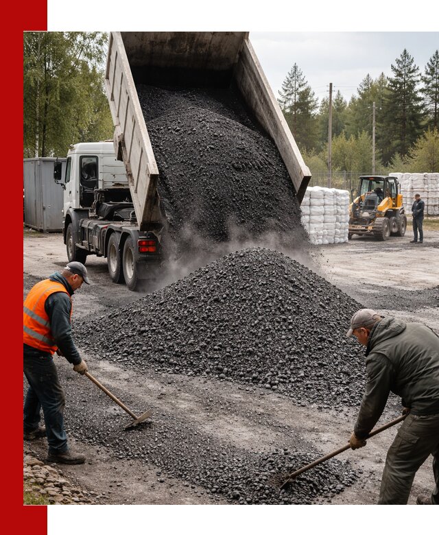 Доставка и продажа асфальтного гранулята в Елабуге