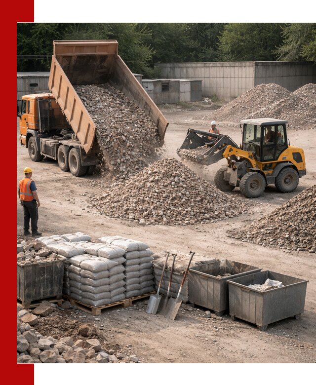 Вторичные материалы для отсыпки в Елабуге — поставка и доставка