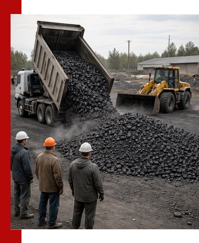 Доставка угля антрацита в Елабуге с самосвалами и погрузкой