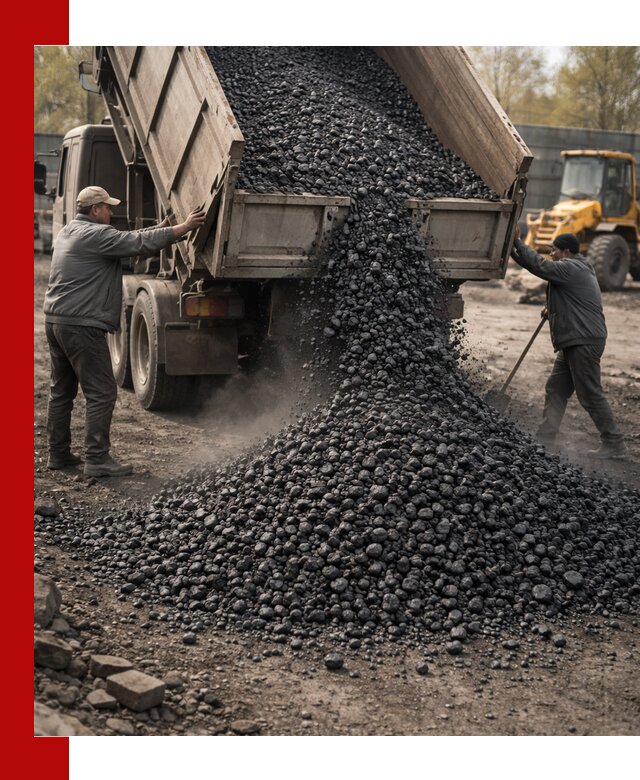 Доставка угля семечка самосвалами в Елабуге