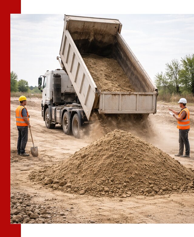 Доставка самосвалом 15 кубов в Елабуге за город и по городу