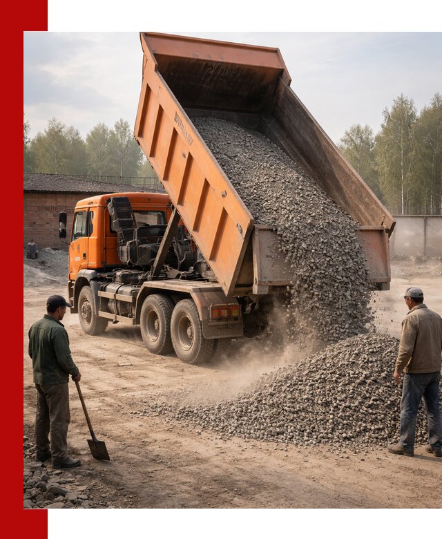 Доставка самосвалом 20 м3 в Елабуге быстро и надежно