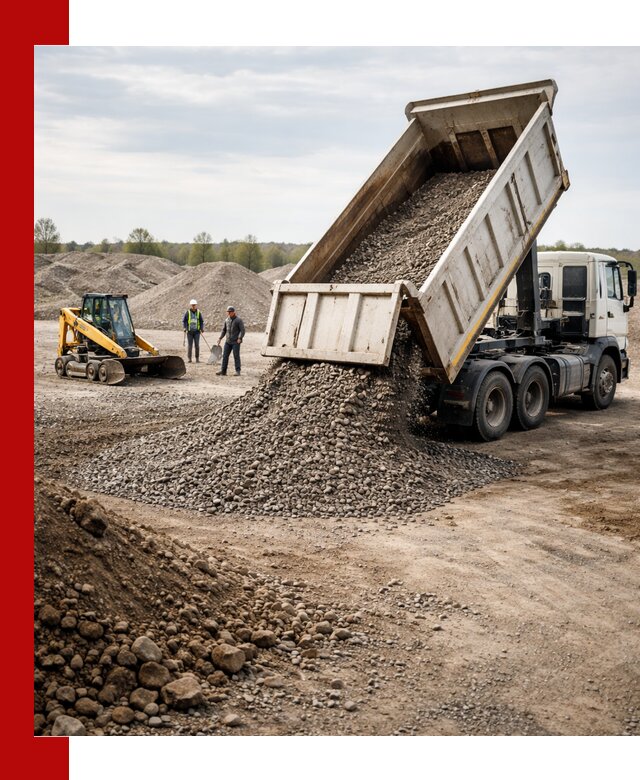 Доставка самосвалом 25 м³ в Елабуге быстро и надежно