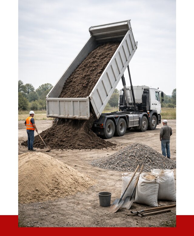 Доставка самосвалом 30 кубов в Елабуге от 8609 р. | ПРОНЕРУДЛбг