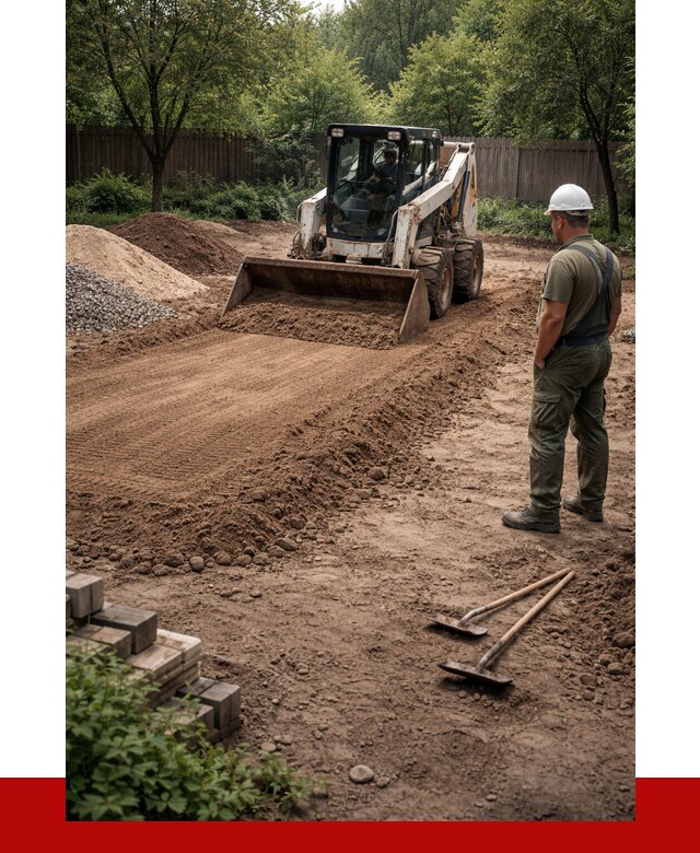 Выравнивание участка под ключ в Елабуге от 3545 р. | ПРОНЕРУДЛбг