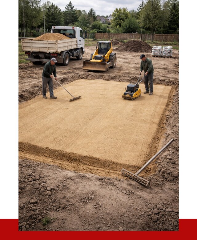 Устройство песчаной подушки в Елабуге от 4558 р. ПРОНЕРУДЛбг